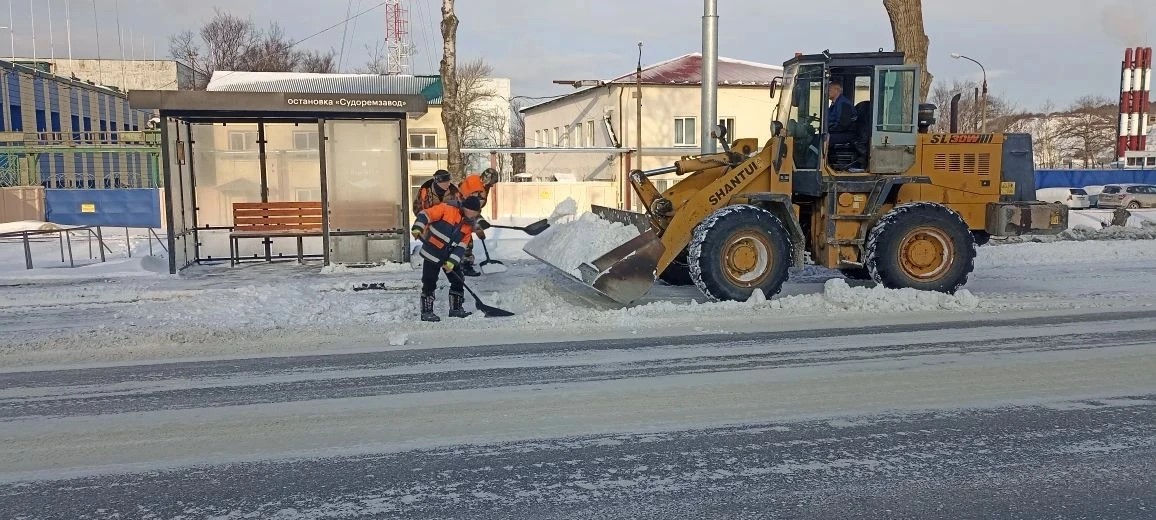 В Корсаковском округе проводятся мероприятия по ликвидации последствий циклона.