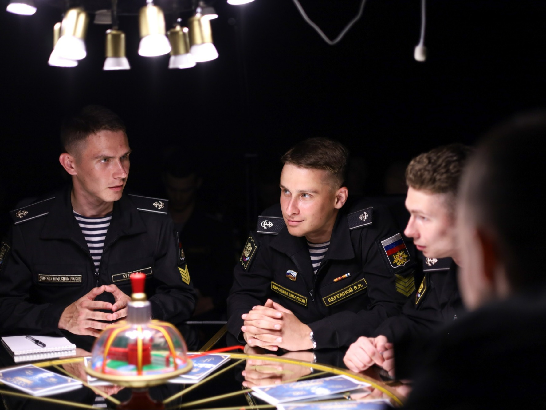 Игра «Внимание, вопрос!» прошла для курсантов корабля «Перекоп».